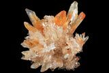 Orange Creedite Crystal Cluster - Durango, Mexico #99184-1